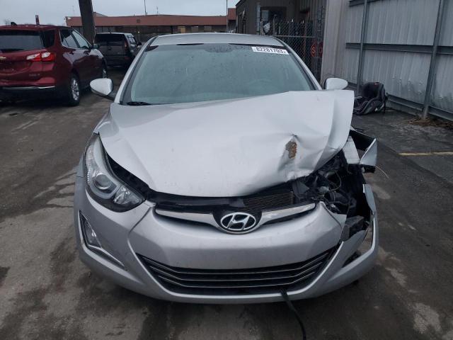 KMHDH4AE2GU594147 - 2016 HYUNDAI ELANTRA SE SILVER photo 5