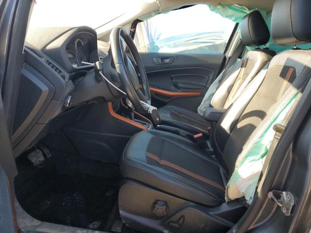 MAJ6P1CLXJC245007 - 2018 FORD ECOSPORT SES Gris foto 7