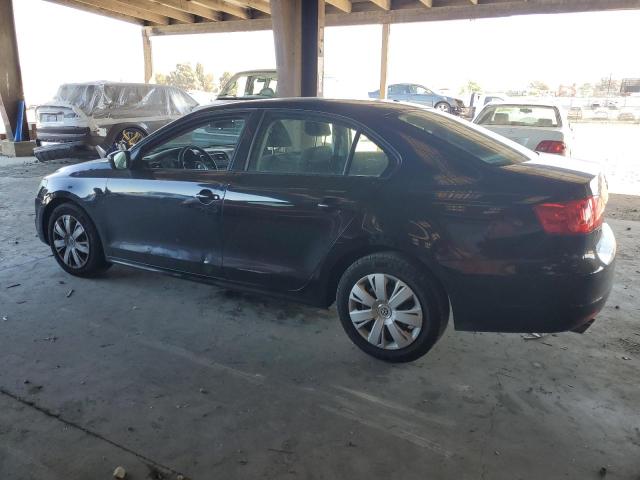 3VW1K7AJ6CM328049 - 2012 VOLKSWAGEN JETTA BASE BLACK photo 2