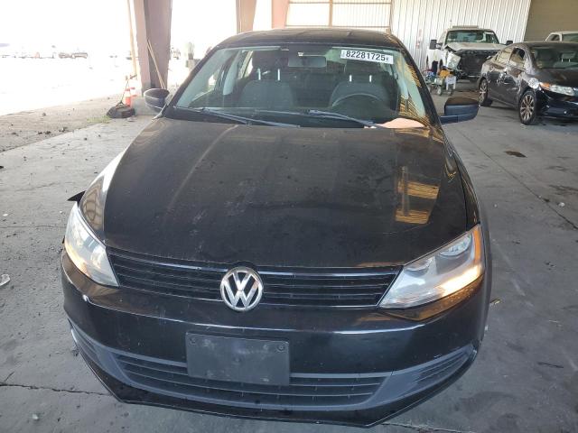 3VW1K7AJ6CM328049 - 2012 VOLKSWAGEN JETTA BASE BLACK photo 5
