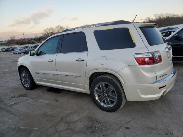 1GKKRTED9BJ206902 - 2011 GMC ACADIA DENALI BEIGE photo 2