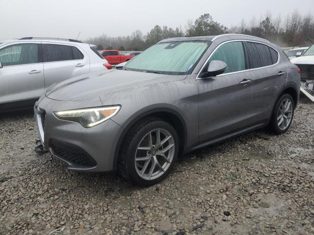 ZASFAKBN9J7B76721 - 2018 ALFA ROMEO STELVIO TI GRAY photo 1