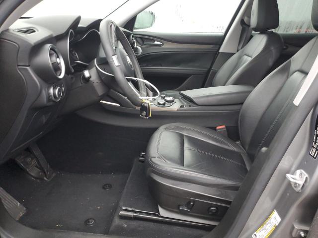 ZASFAKBN9J7B76721 - 2018 ALFA ROMEO STELVIO TI GRAY photo 7