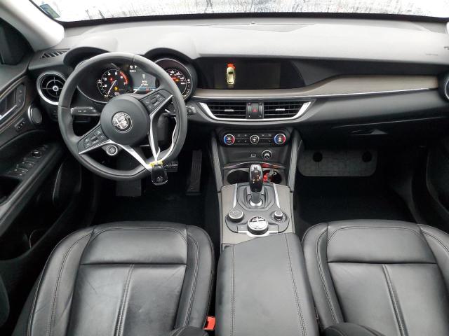 ZASFAKBN9J7B76721 - 2018 ALFA ROMEO STELVIO TI GRAY photo 8