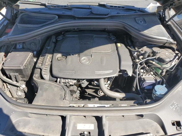 4JGDA5HB4CA031277 - 2012 MERCEDES-BENZ ML 350 4MATIC BLACK photo 11