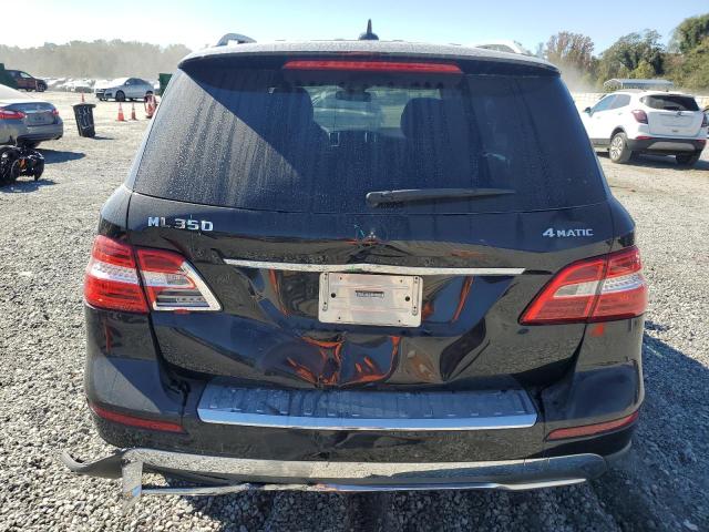 4JGDA5HB4CA031277 - 2012 MERCEDES-BENZ ML 350 4MATIC BLACK photo 6