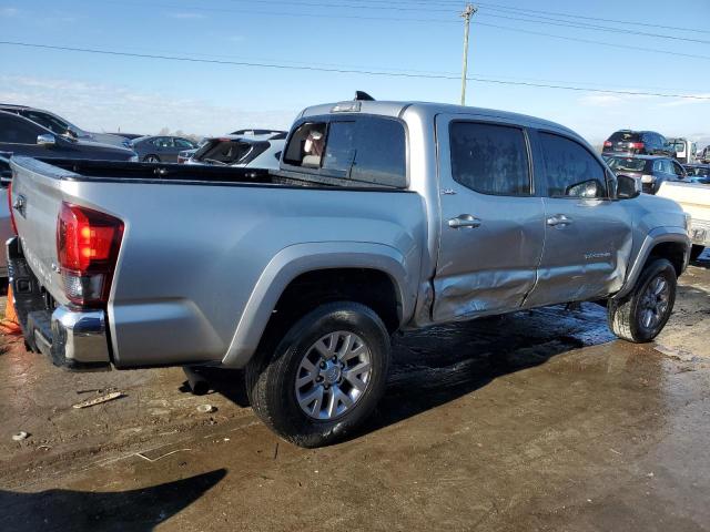 5TFAZ5CN2KX077722 - 2019 TOYOTA TACOMA DOUBLE CAB SILVER photo 3