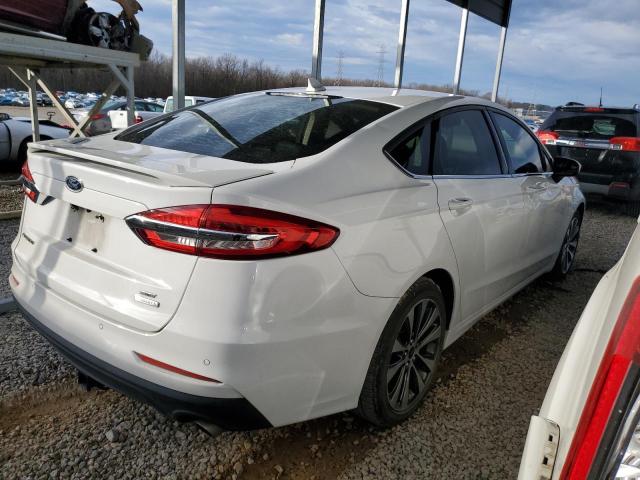 3FA6P0HD5LR121985 - 2020 FORD FUSION SE WHITE photo 3