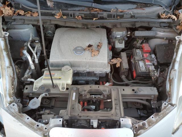 1N4AZ0CP2DC404270 - 2013 NISSAN LEAF S GRAY photo 11