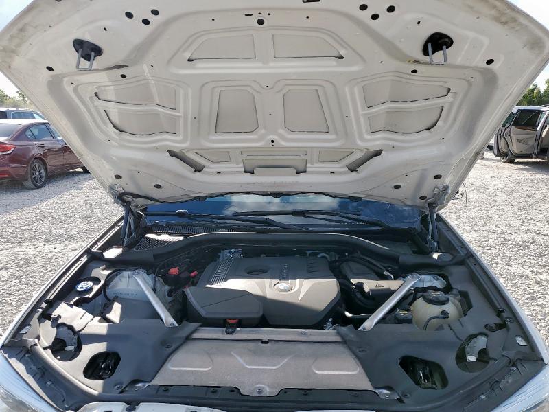 5UXTR7C52KLF31657 - 2019 BMW X3 SDRIVE30I WHITE photo 12