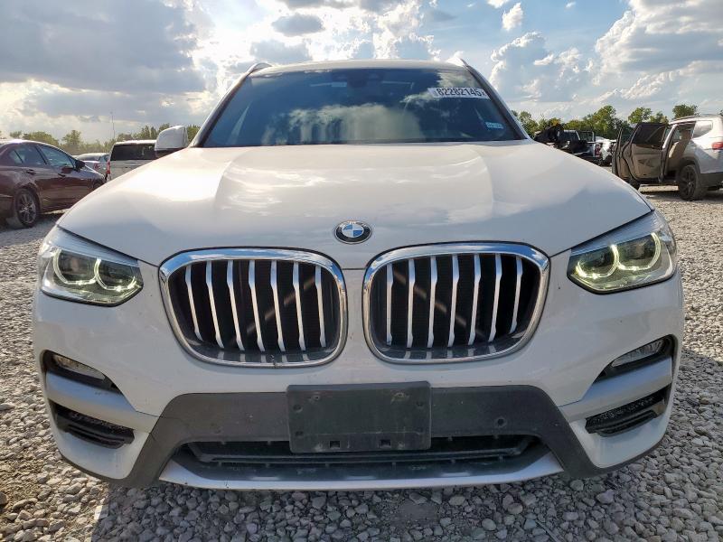 5UXTR7C52KLF31657 - 2019 BMW X3 SDRIVE30I WHITE photo 5