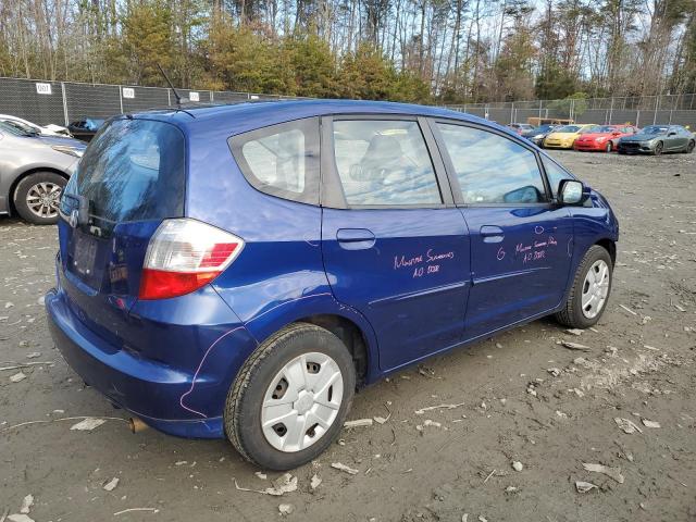 JHMGE8H35DC017425 - 2013 HONDA FIT BLUE photo 3