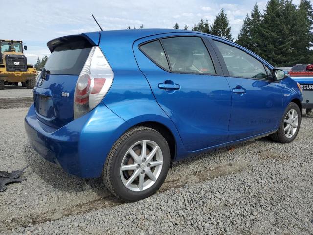 JTDKDTB35D1529174 - 2013 TOYOTA PRIUS C BLUE photo 3