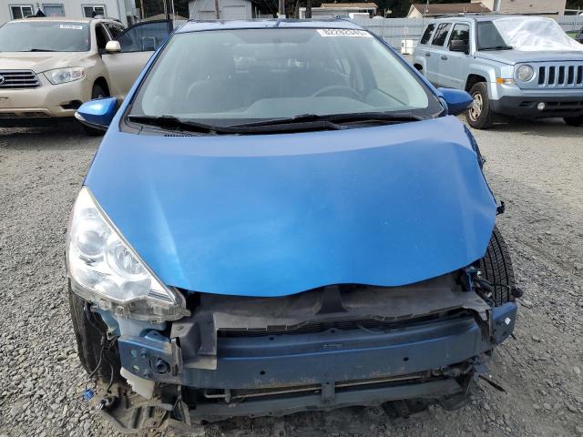 JTDKDTB35D1529174 - 2013 TOYOTA PRIUS C BLUE photo 5