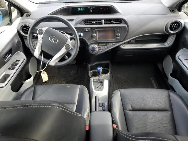 JTDKDTB35D1529174 - 2013 TOYOTA PRIUS C BLUE photo 8