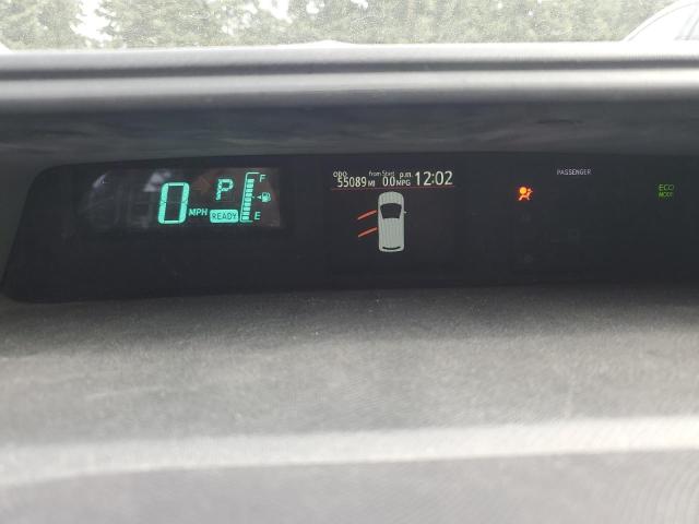 JTDKDTB35D1529174 - 2013 TOYOTA PRIUS C BLUE photo 9