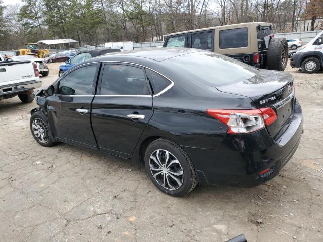 3N1AB7AP5JY336238 - 2018 NISSAN SENTRA S BLACK photo 2