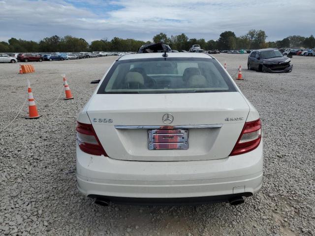 WDDGF8BB4BR187208 - 2011 MERCEDES-BENZ C 300 4MATIC WHITE photo 6