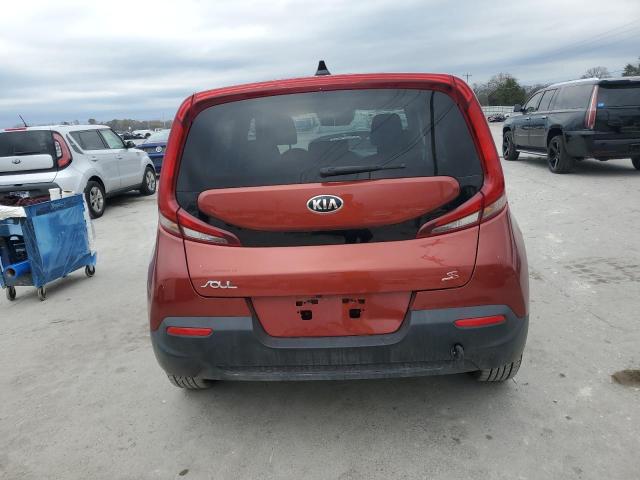 KNDJ23AU9M7784144 - 2021 KIA SOUL LX RED photo 6