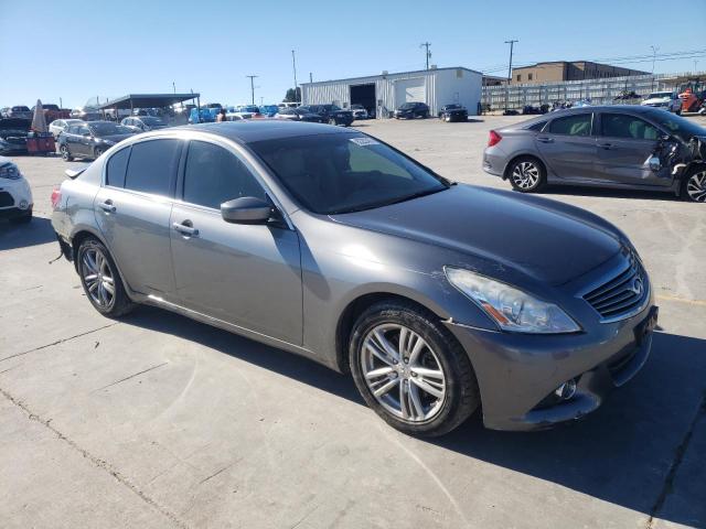 JN1CV6AP8CM935134 - 2012 INFINITI G37 BASE SILVER photo 4