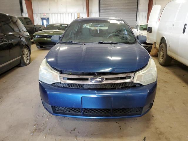 1FAHP35N29W189660 - 2009 FORD FOCUS SE BLUE photo 5