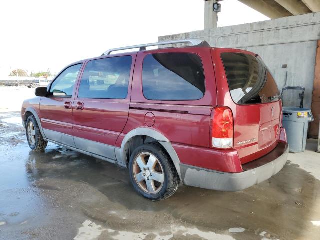 1GMDV33L25D164209 - 2005 PONTIAC MONTANA SV6 BURGUNDY photo 2