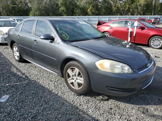 2G1WF5EK3B1169607 - 2011 CHEVROLET IMPALA LS CHARCOAL photo 4