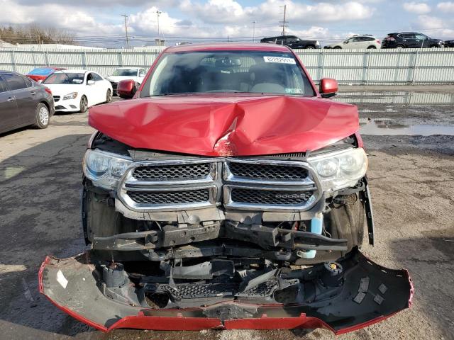 1D4SE4GT9BC651875 - 2011 DODGE DURANGO CREW RED photo 5