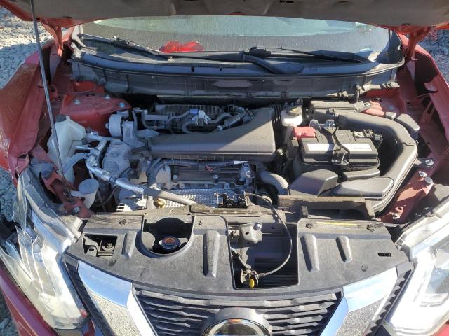 5N1AT2MVXKC794709 - 2019 NISSAN ROGUE S Czerwony zdjęcie 12