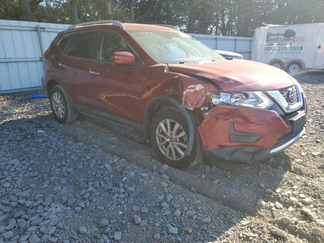 5N1AT2MVXKC794709 - 2019 NISSAN ROGUE S Czerwony zdjęcie 4