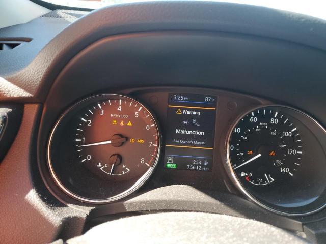 5N1AT2MVXKC794709 - 2019 NISSAN ROGUE S Czerwony zdjęcie 9