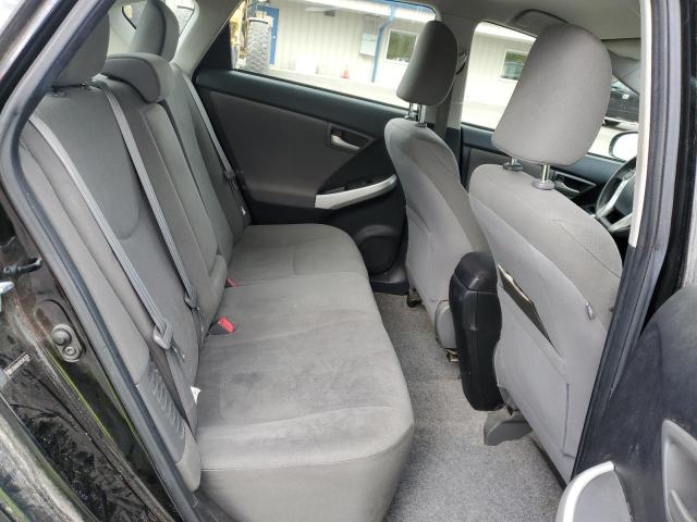 JTDKN3DU8C5451032 - 2012 TOYOTA PRIUS BLACK photo 10