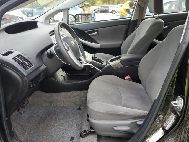 JTDKN3DU8C5451032 - 2012 TOYOTA PRIUS BLACK photo 7