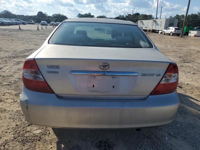 4T1BE32KX2U610070 - 2002 TOYOTA CAMRY LE ვერცხლისფერი ფოტო 6