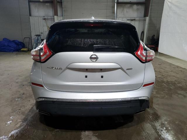 5N1AZ2MH9GN140319 - 2016 NISSAN MURANO S SILVER photo 6