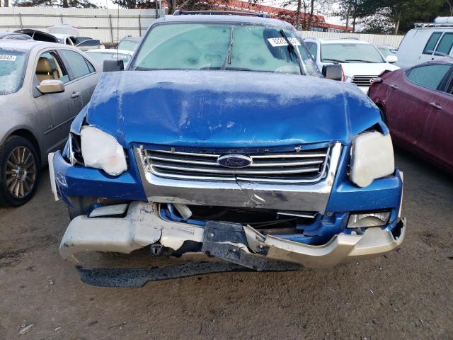 1FMEU7DE2AUA39882 - 2010 FORD EXPLORER XLT BLUE photo 5