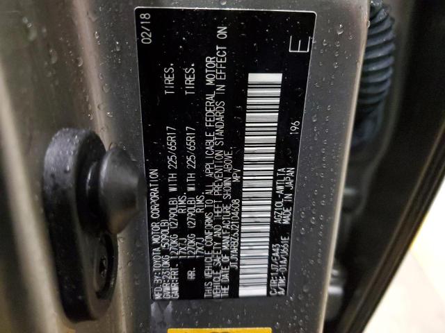 JTJYARBZ6J2104608 - 2018 LEXUS NX 300 BASE 灰色 照片 12