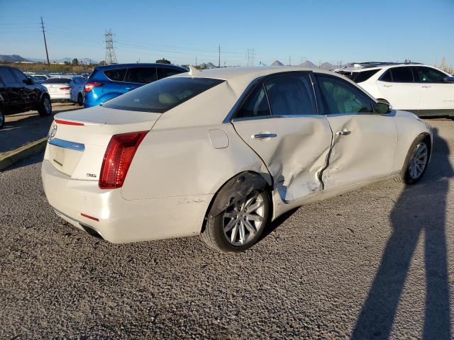 1G6AR5S33E0153688 - 2014 CADILLAC CTS LUXURY COLLECTION WHITE photo 3