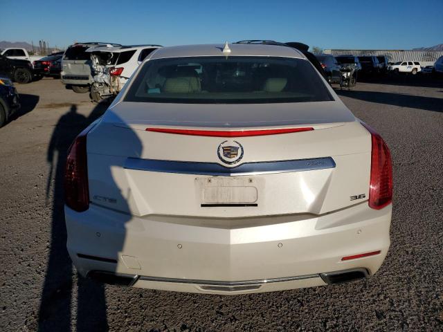 1G6AR5S33E0153688 - 2014 CADILLAC CTS LUXURY COLLECTION WHITE photo 6