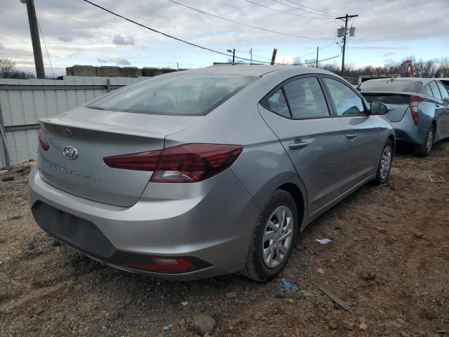 5NPD74LF3LH604704 - 2020 HYUNDAI ELANTRA SE SILVER photo 3