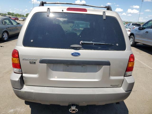 1FMCU04151KB41751 - 2001 FORD ESCAPE XLT SILVER photo 6