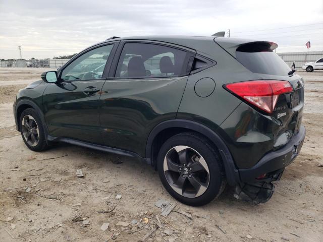 3CZRU5H51JG706345 - 2018 HONDA HR-V EX GREEN photo 2