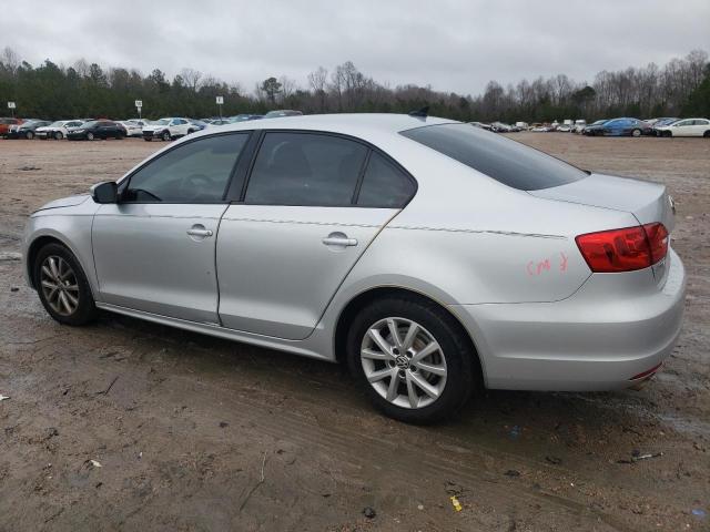 3VWDX7AJ5CM336707 - 2012 VOLKSWAGEN JETTA SE SILVER photo 2