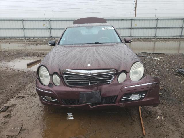 WDBUF87XX8B343950 - 2008 MERCEDES-BENZ E 350 4MATIC BURGUNDY photo 5