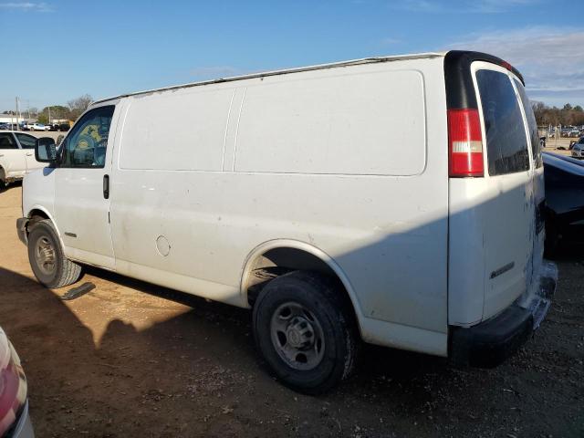 1GCGG25V551176330 - 2005 CHEVROLET EXPRESS G2 WHITE photo 2