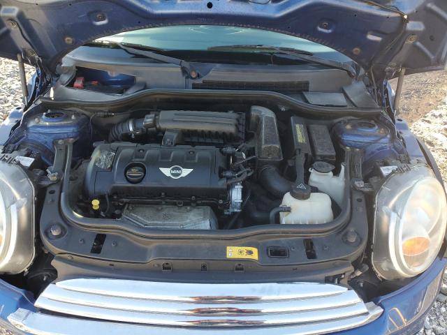 WMWSU3C51CT185813 - 2012 MINI COOPER BLUE photo 12