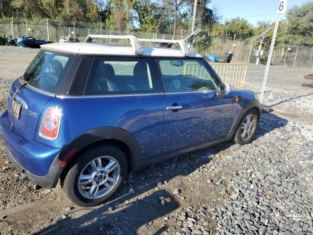 WMWSU3C51CT185813 - 2012 MINI COOPER BLUE photo 3