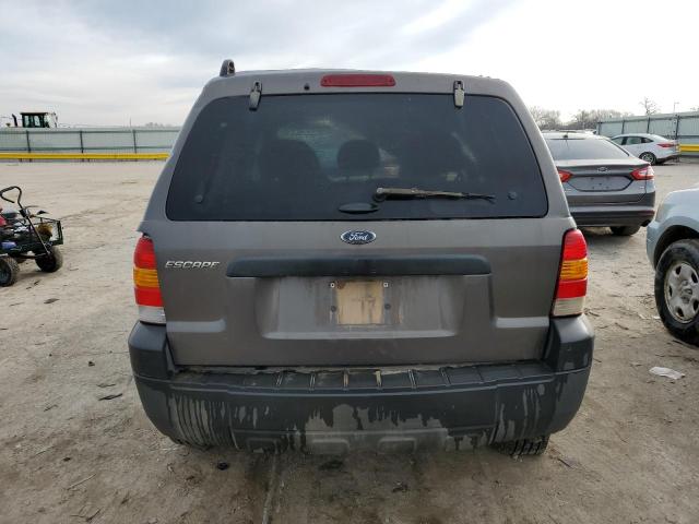 1FMYU02Z35KD14378 - 2005 FORD ESCAPE XLS GRAY photo 6