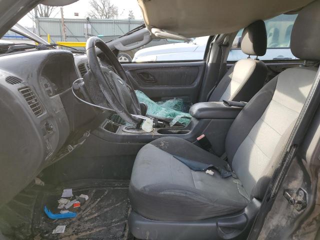 1FMYU02Z35KD14378 - 2005 FORD ESCAPE XLS GRAY photo 7