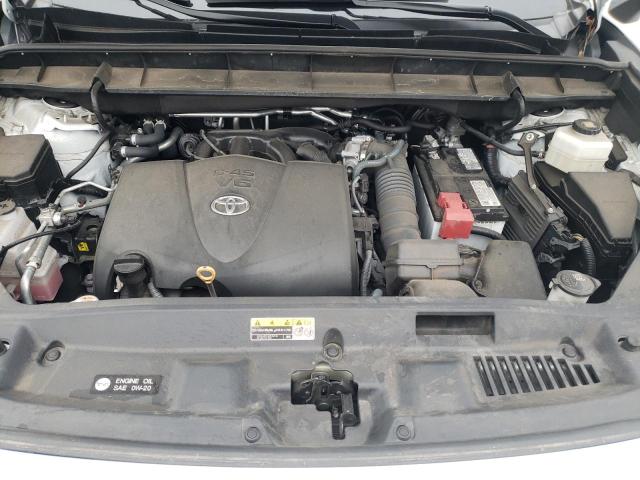 5TDHZRBH6NS574929 - 2022 TOYOTA HIGHLANDER XLE WHITE photo 12